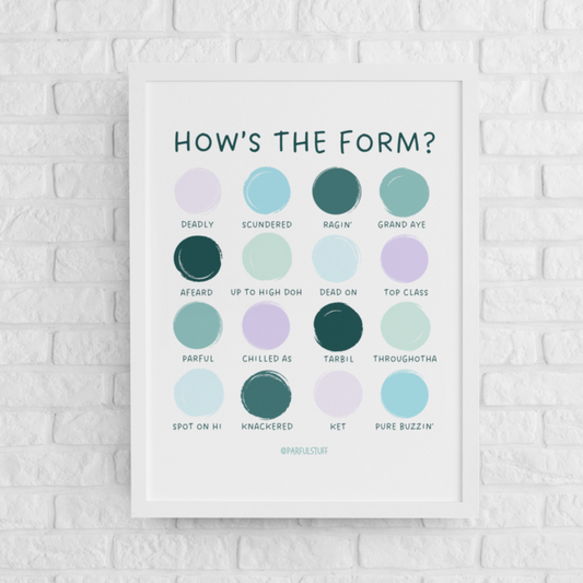 HOW’S THE FORM PRINT