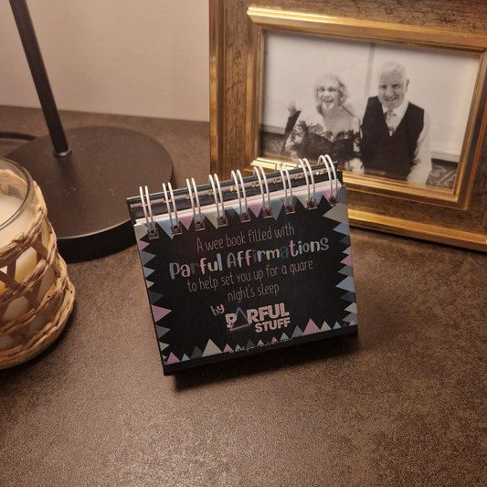 PARFUL AFFIRMATIONS FLIP BOOK - BEDTIME