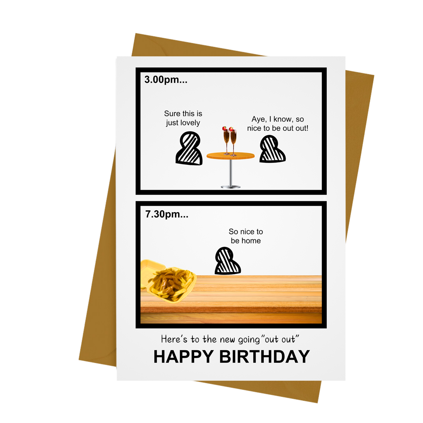 HB THE NEW GOING OUT CARD