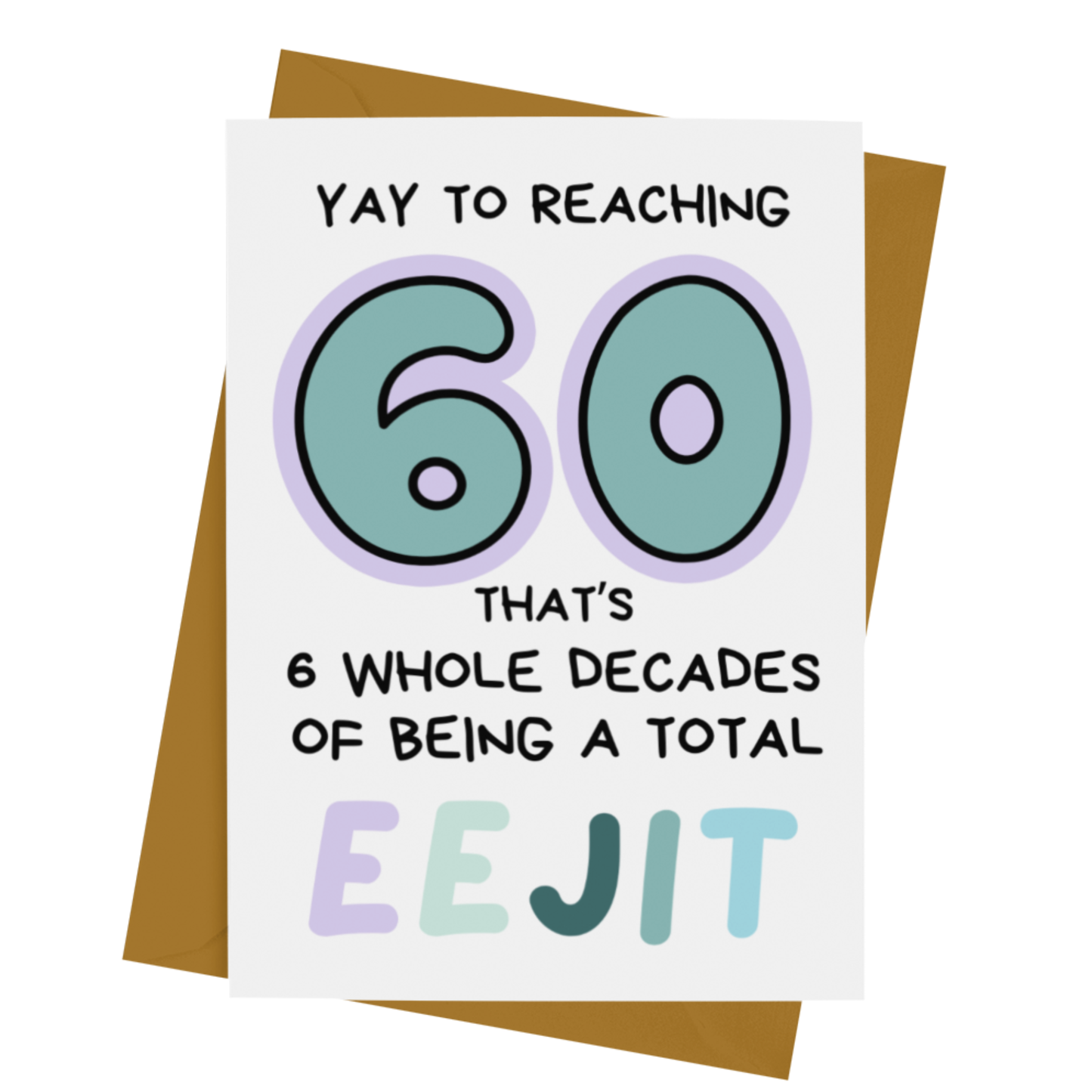 60- EEJIT BIRTHDAY CARD