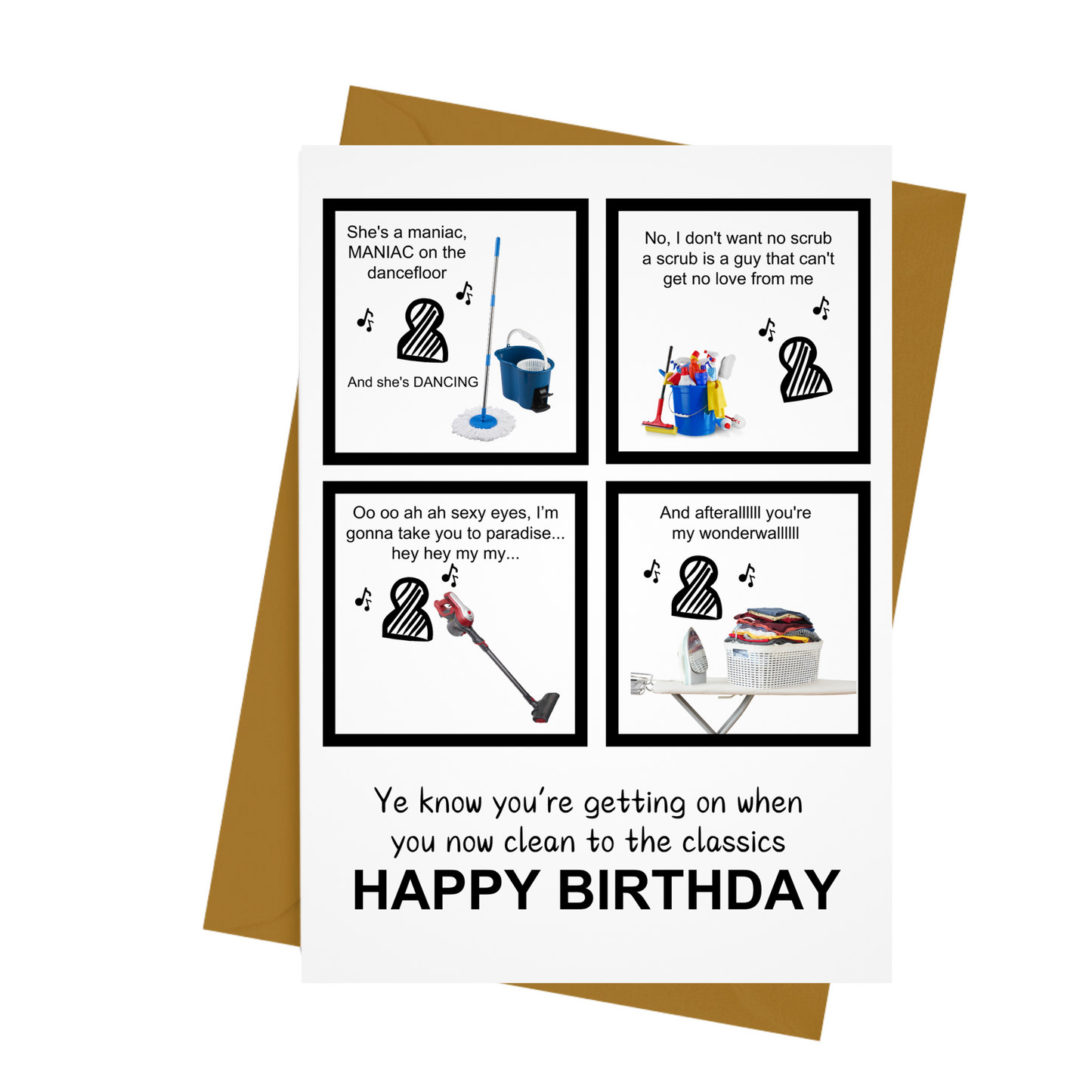 HB DANCEFLOOR CLEAN CARD