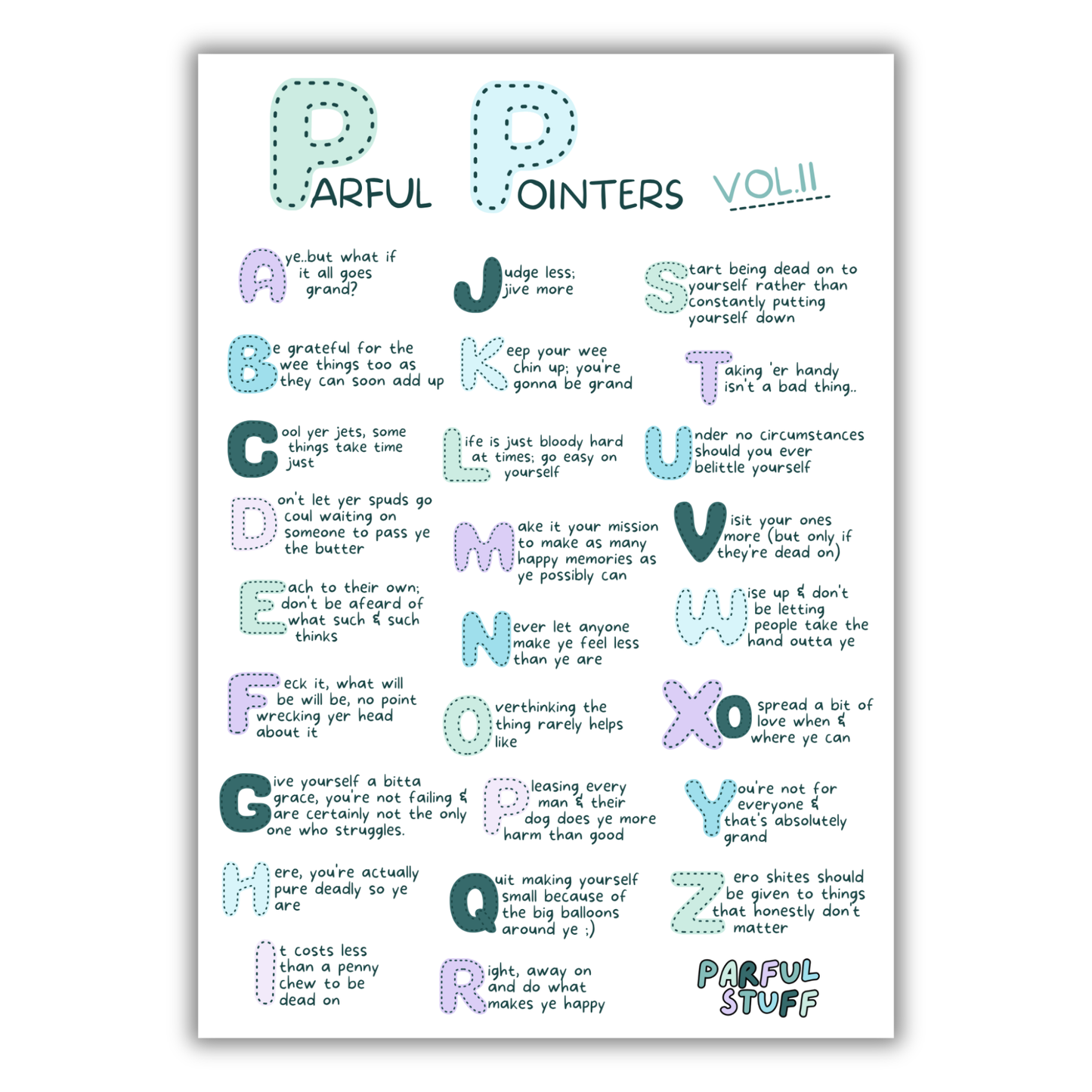 PARFUL POINTERS VOL.II PRINT