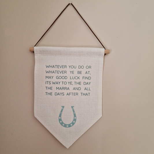 LUCK BLESSING BANNER