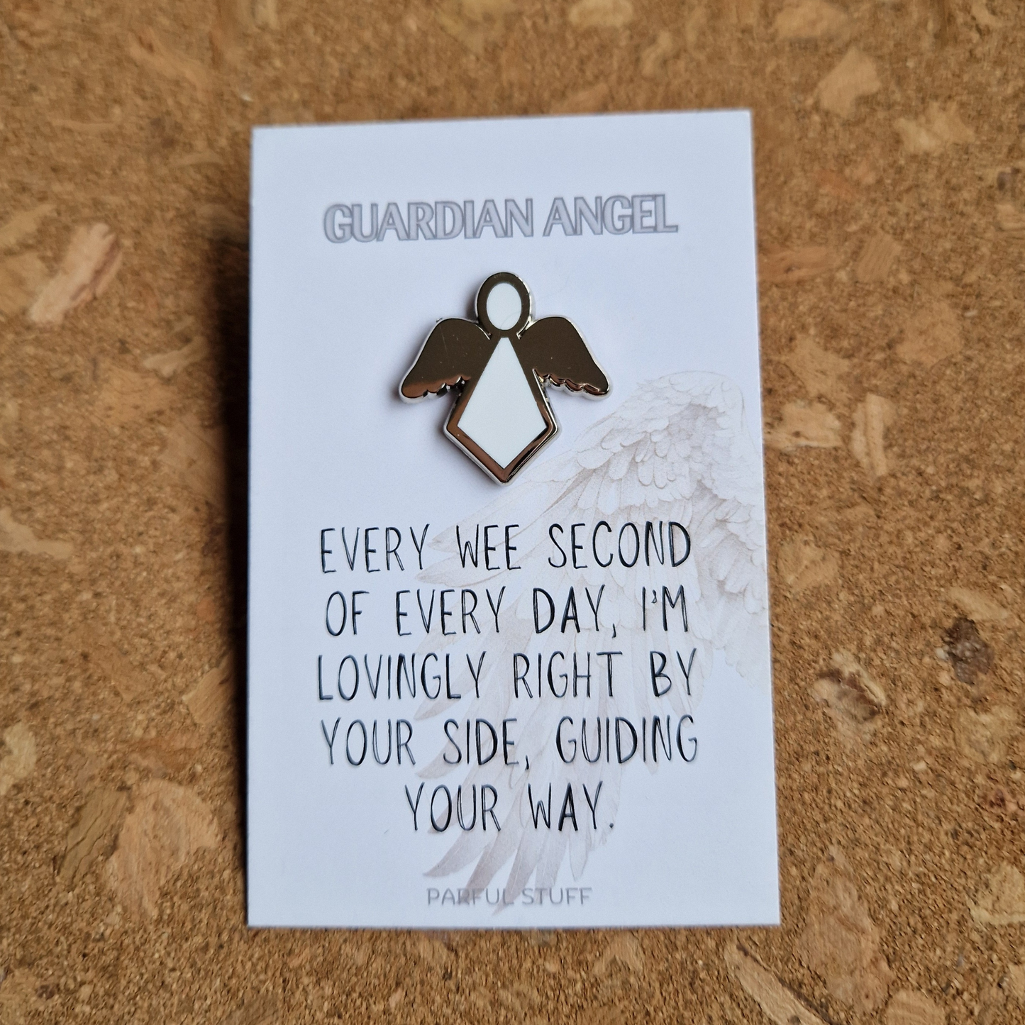 GUARDIAN ANGEL ENAMEL PIN