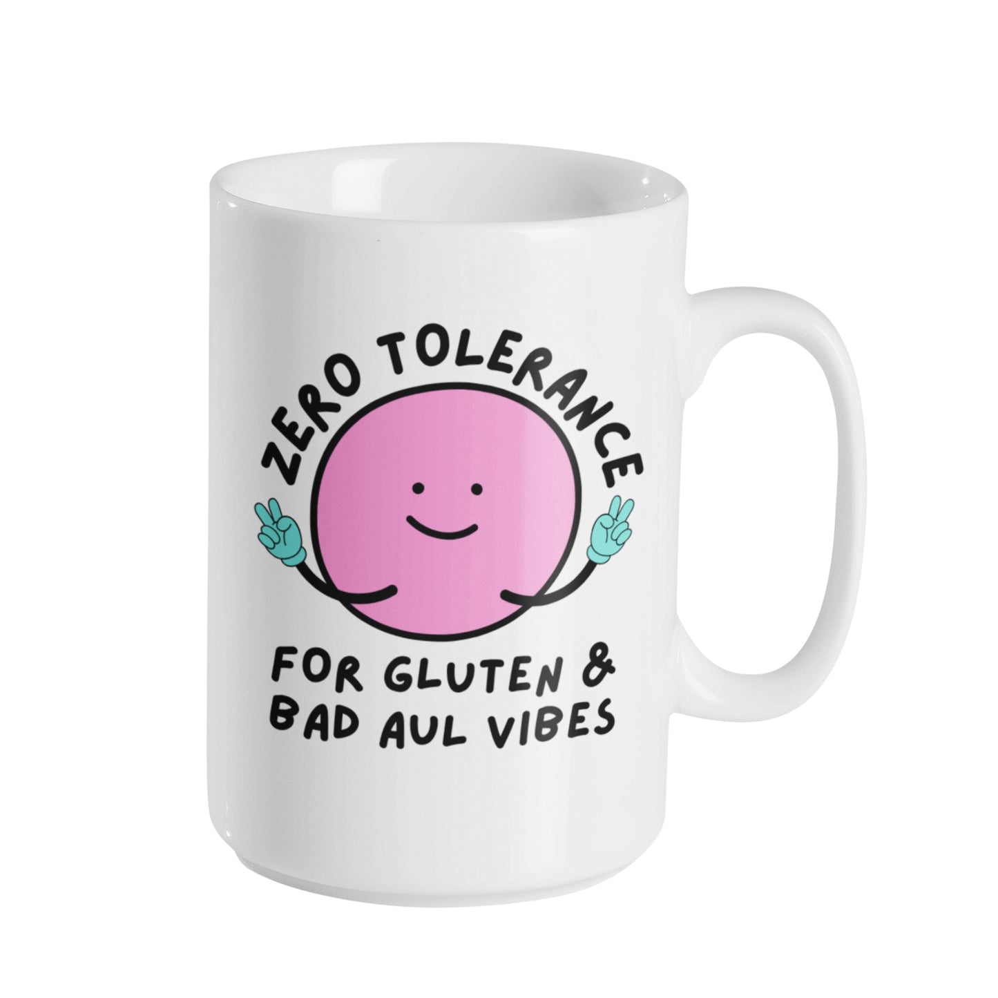 ZERO TOLERANCE (GLUTEN, LACTOSE) MUG