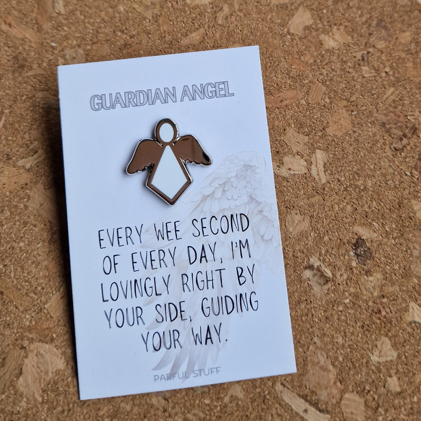 GUARDIAN ANGEL ENAMEL PIN