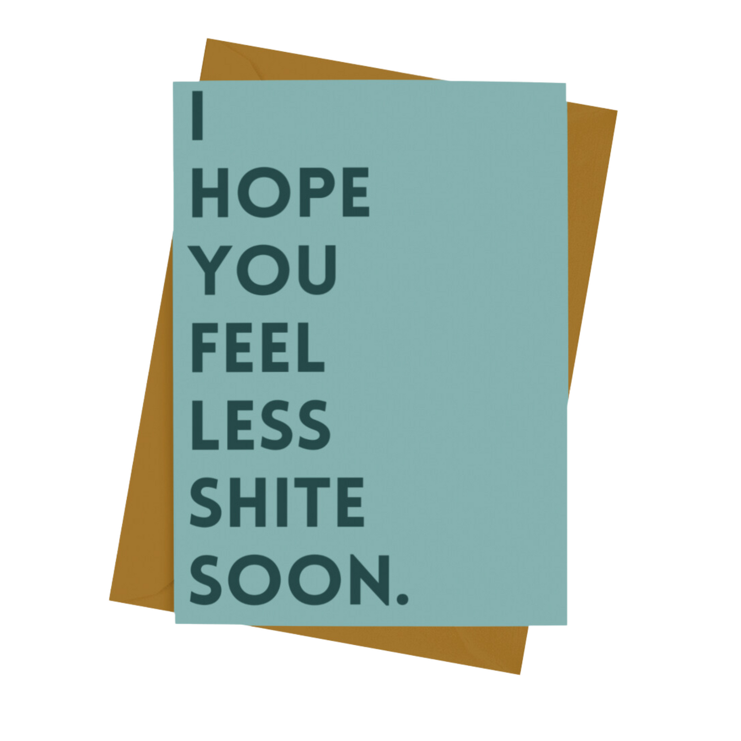 GET WELL SOON CARD