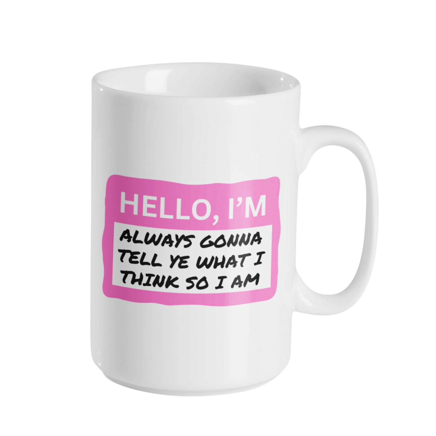 HELLO, I'M... MUG (PERSONALISED)
