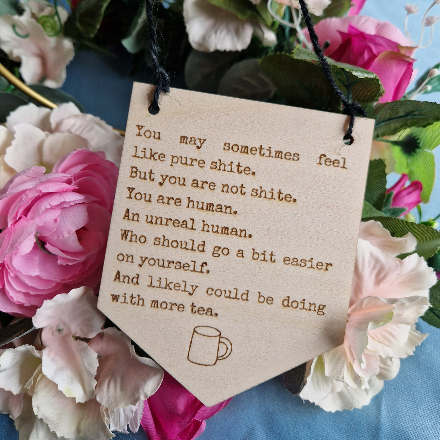YOU ARE NOT SHITE!
