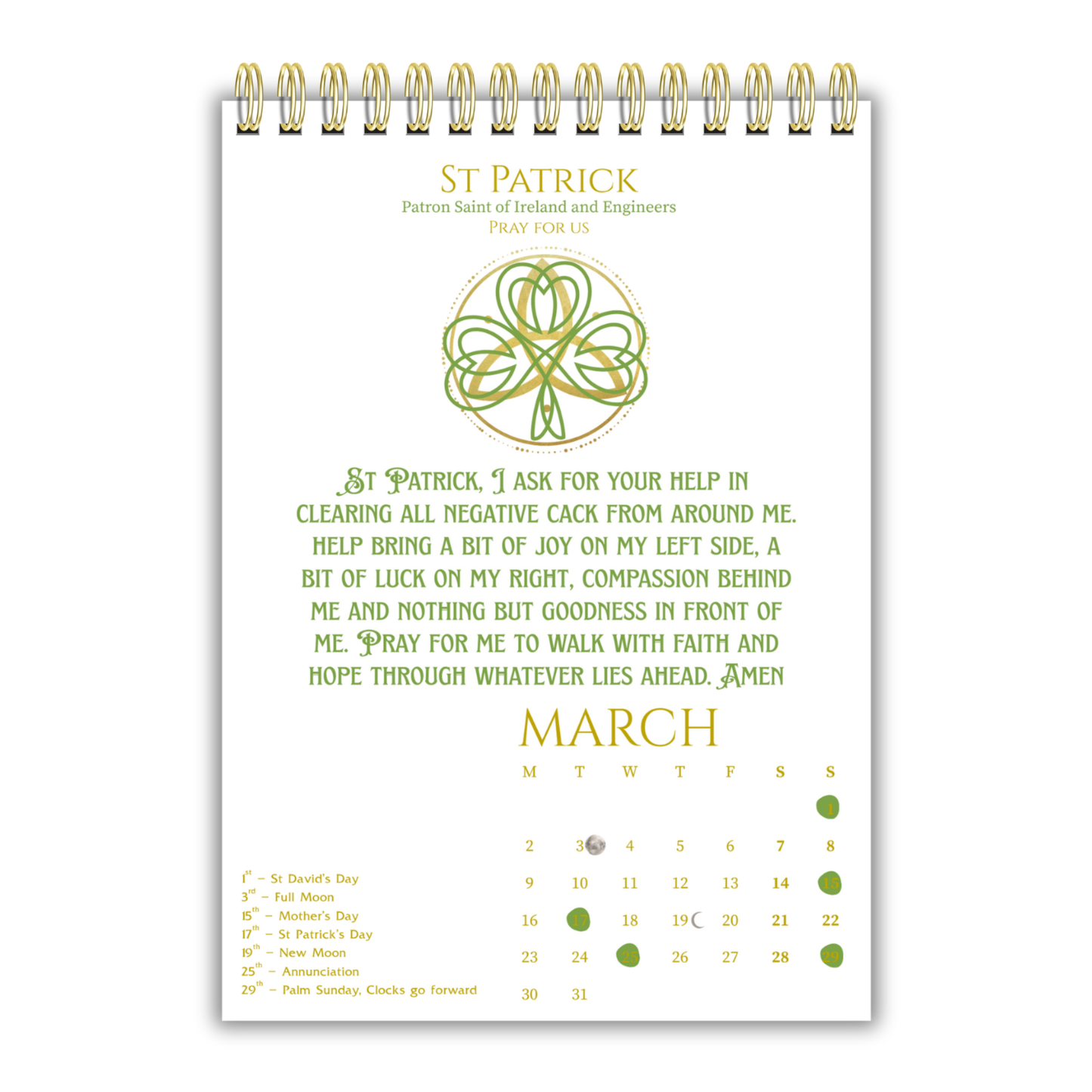 PRE-ORDER: 2026 SAINTS INTERCESSIONS AND BLESSINGS DESKTOP CALENDAR