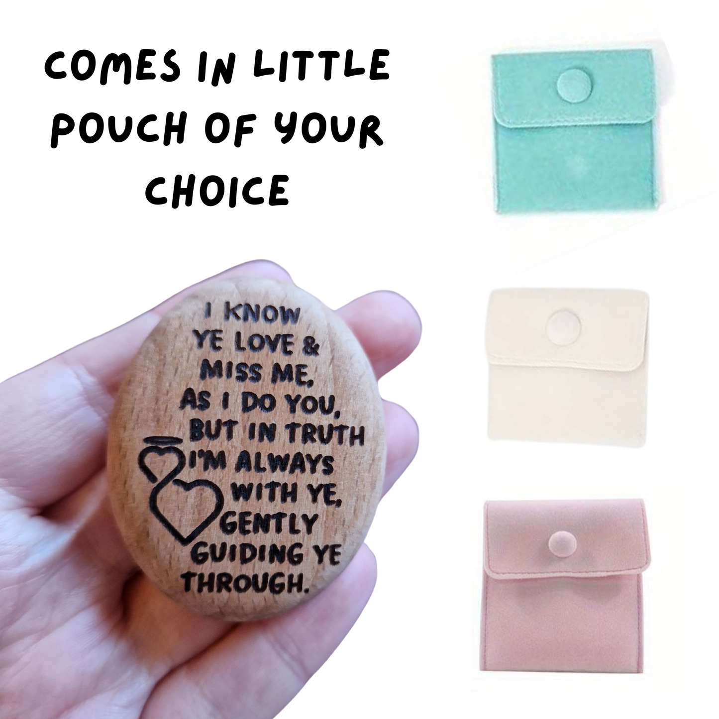 ALWAYS WITH YE- GRIEF PEBBLE