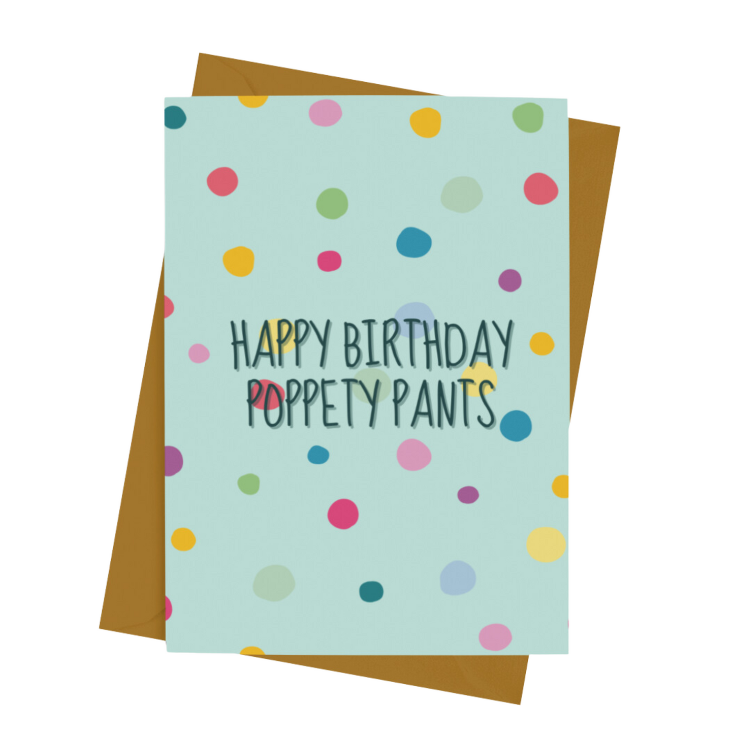 HB POPPETY PANTS CARD