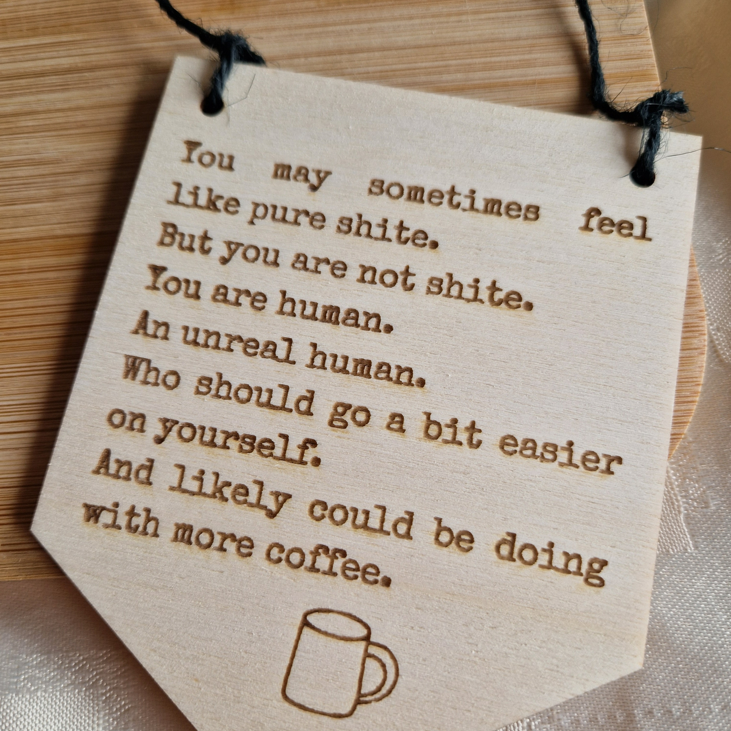 YOU ARE NOT SHITE!