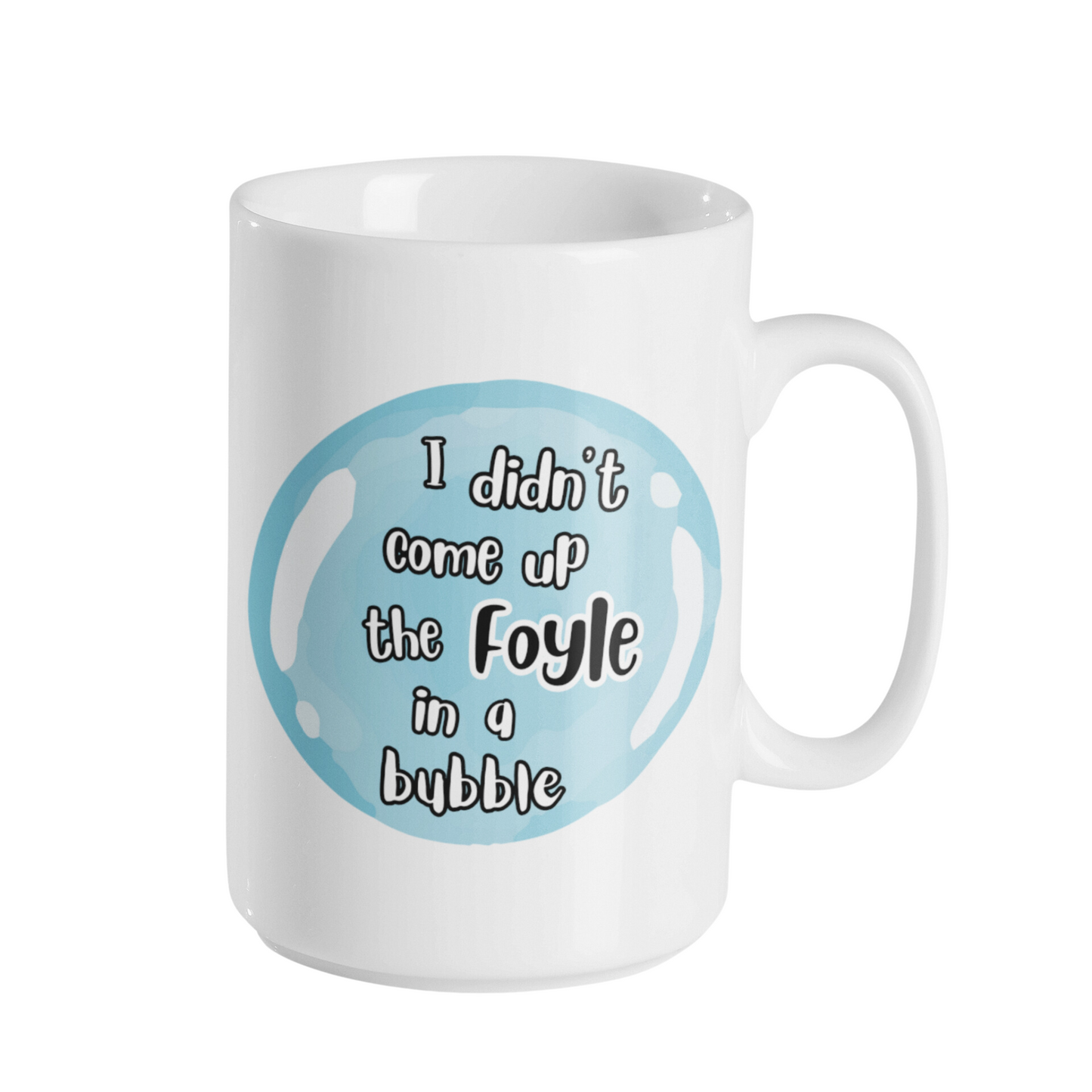 UP THE RIVER IN A BUBBLE MUG (PERSONALISED)