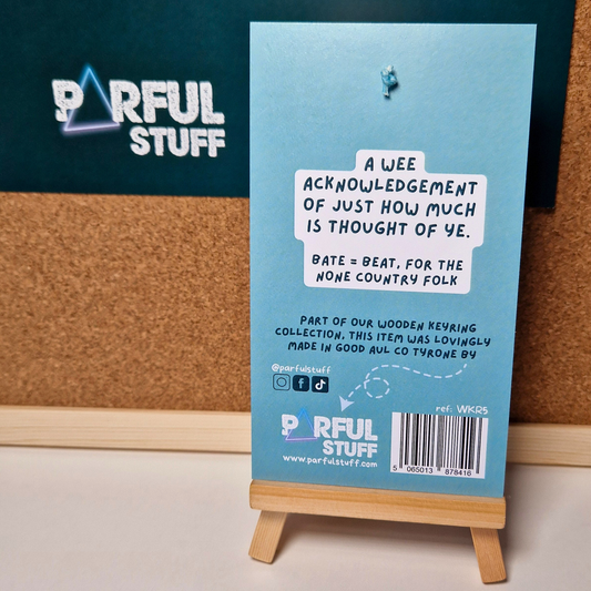 YOU'RE HARD TO BATE KEYRING