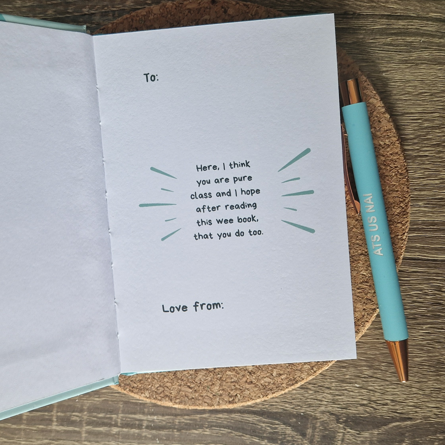 A PURE CLASS Gift Prompt Book