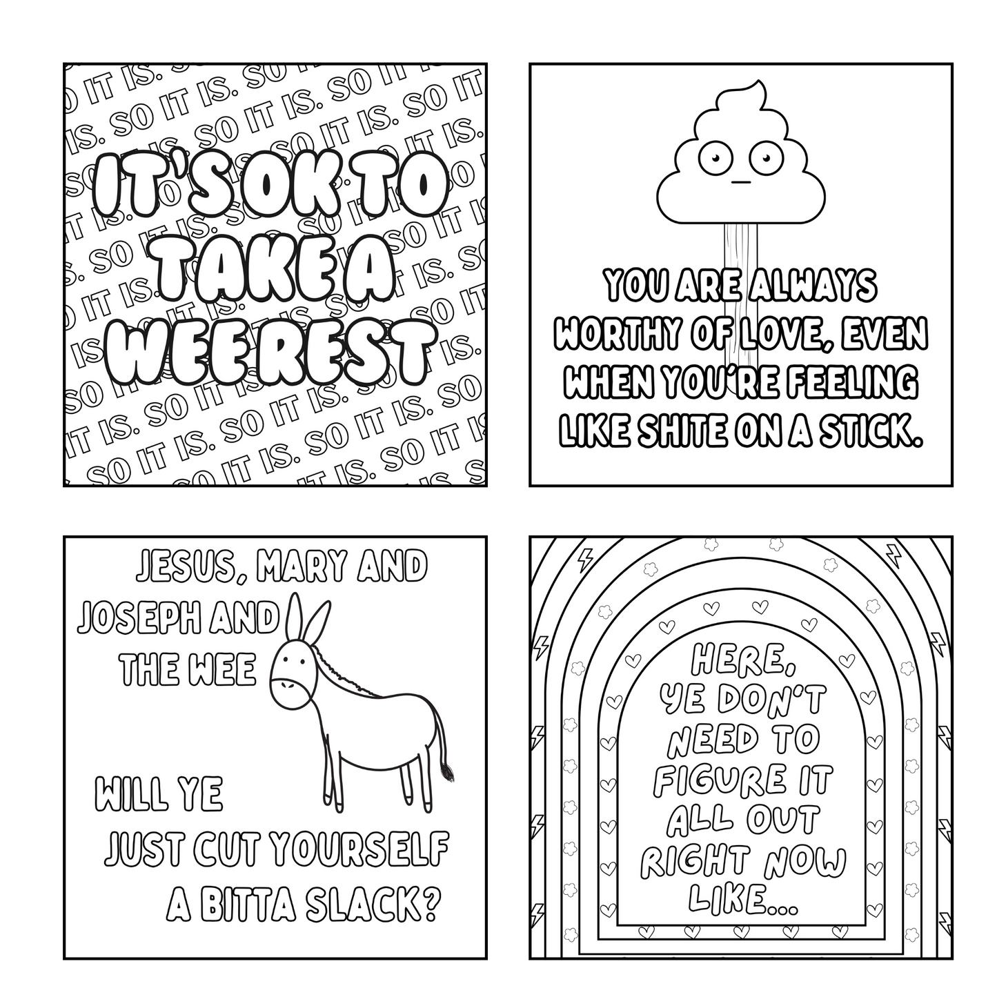PARFUL REMINDERS COLOURING BOOK