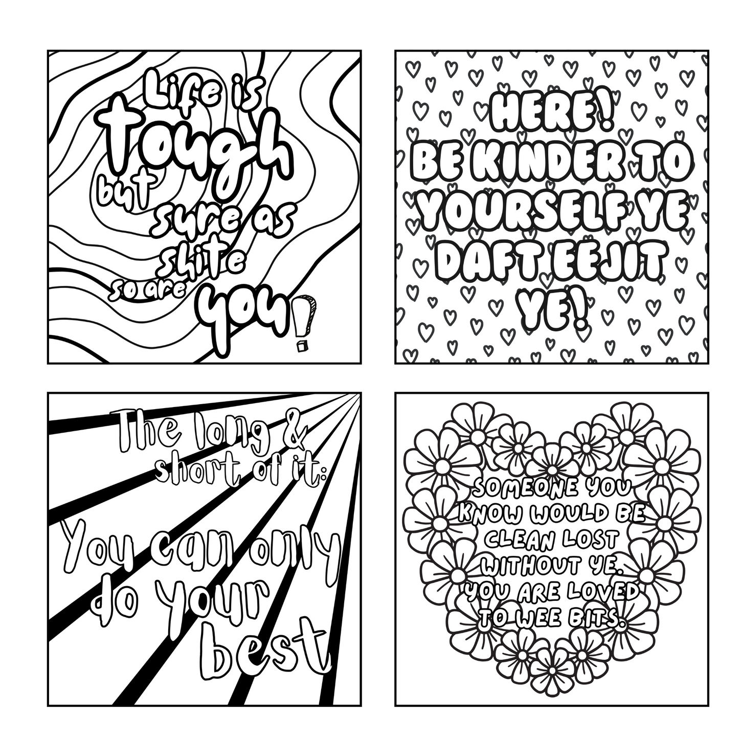 PARFUL REMINDERS COLOURING BOOK