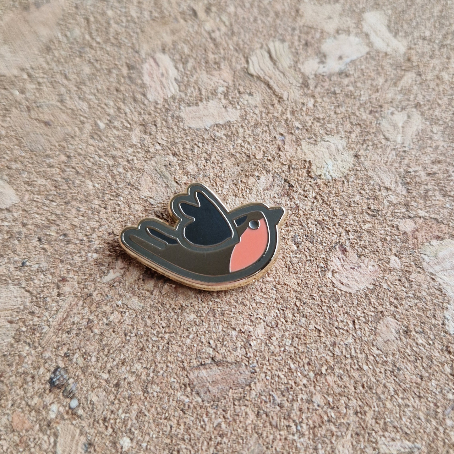 ROBIN ENAMEL PIN