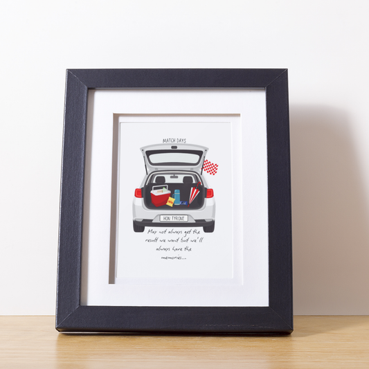 MATCH DAYS -PICNICS PRINT A5