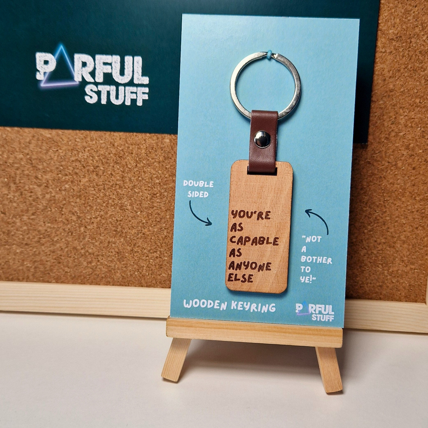 NOT A BOTHER TO YE KEYRING