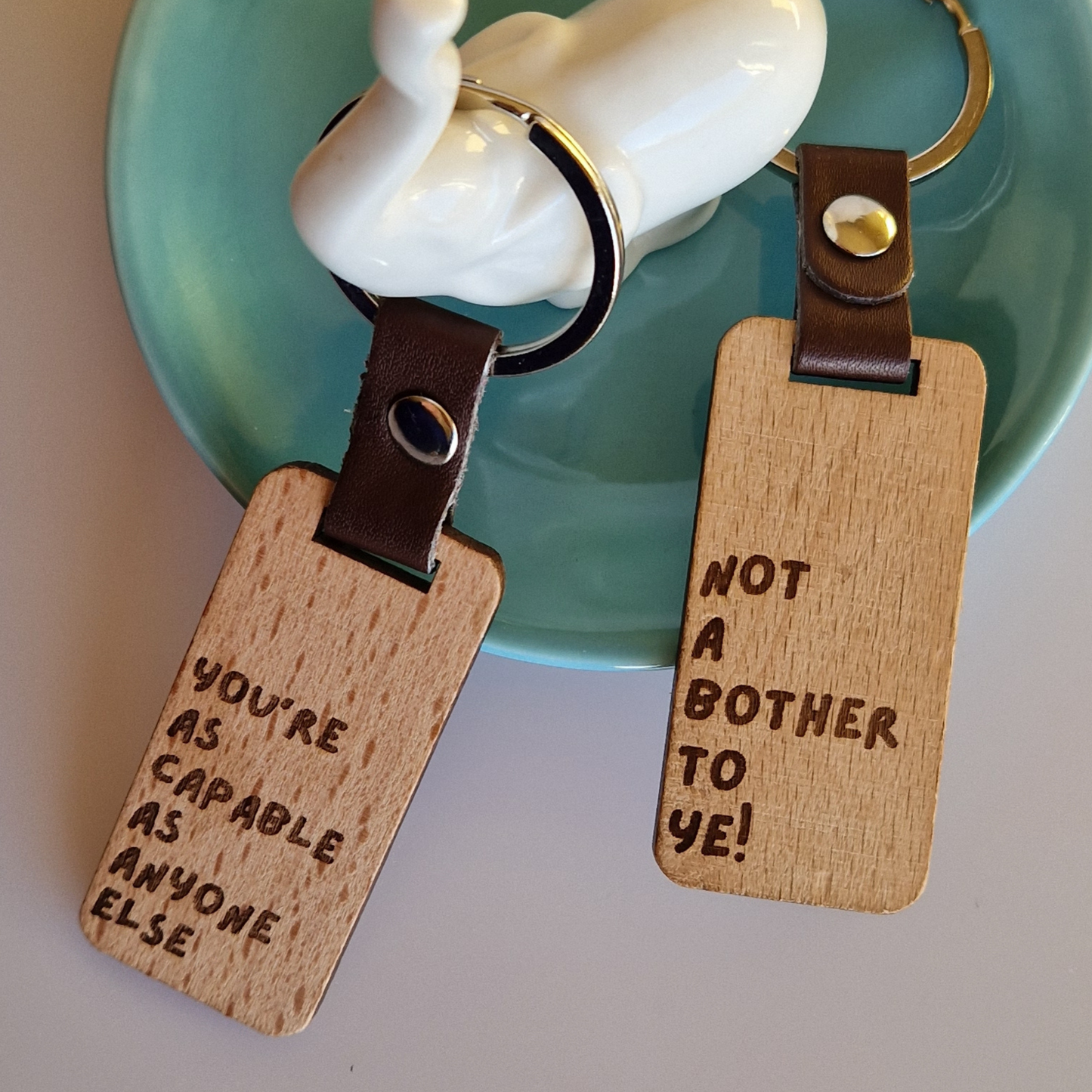 NOT A BOTHER TO YE KEYRING