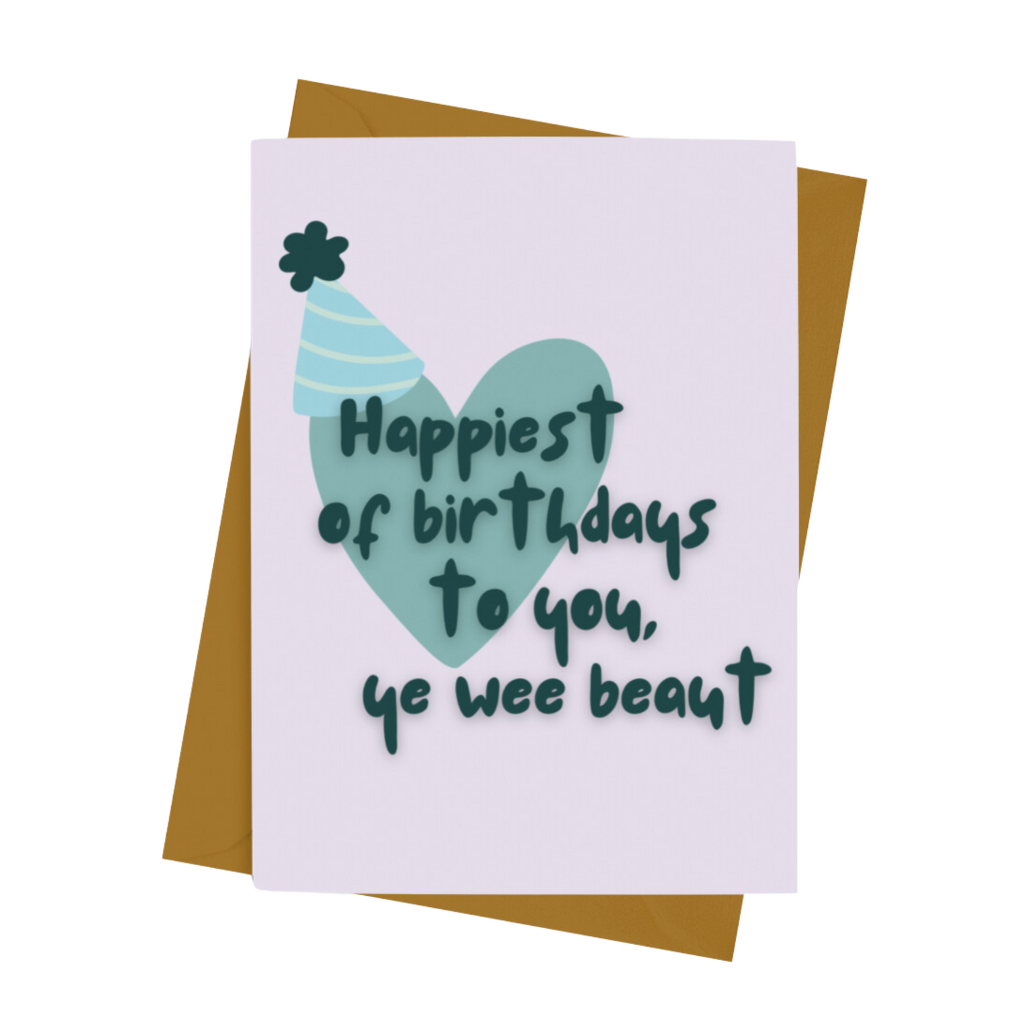 HB YE BEAUT YE CARD