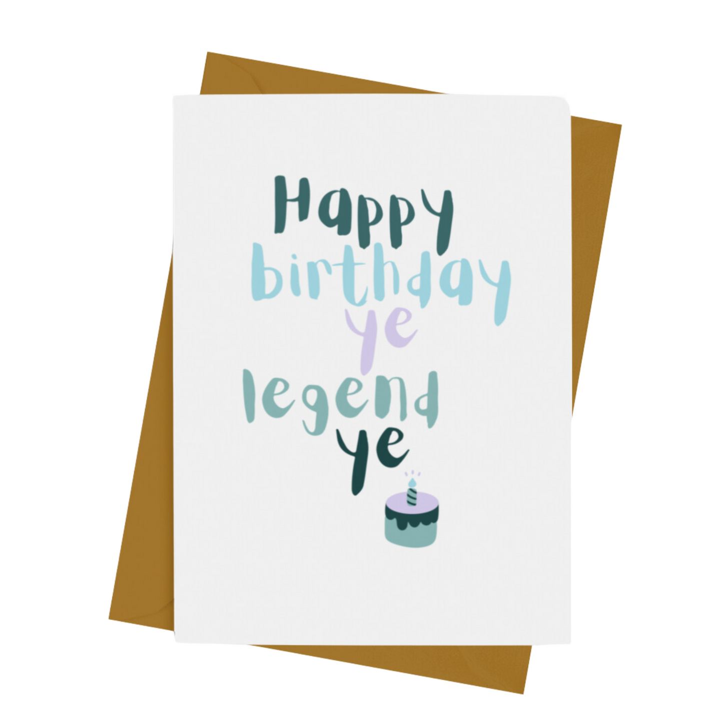 HB YE LEGEND CARD
