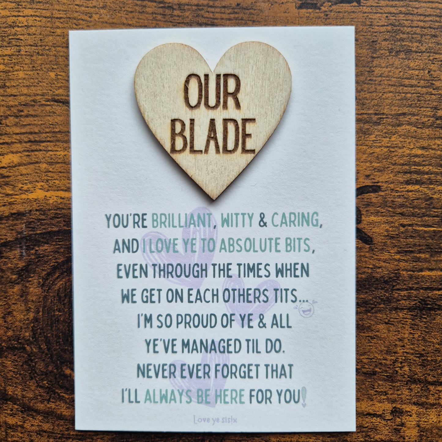 OUR BLADE / SIS