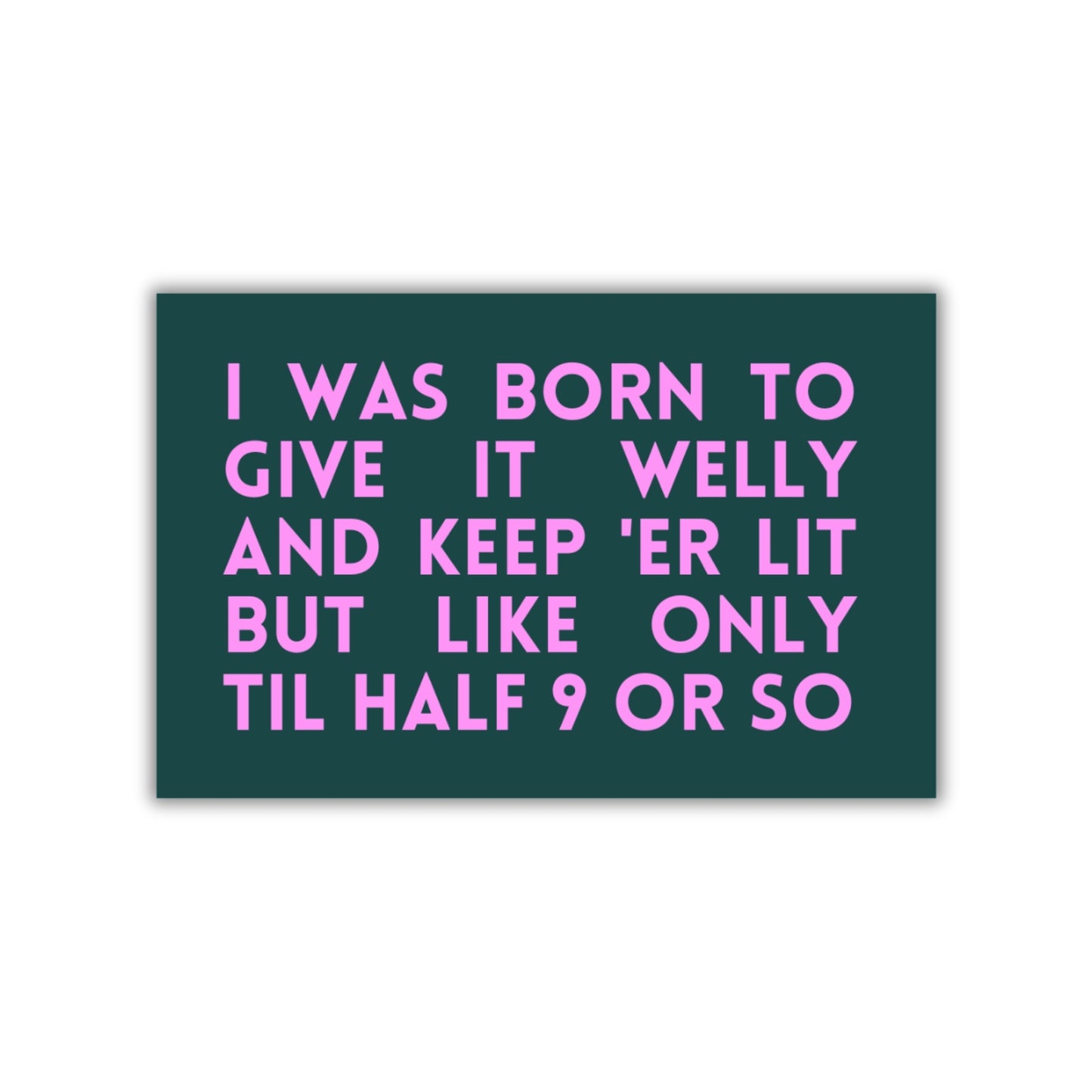 EARLY BIRD MAGNET
