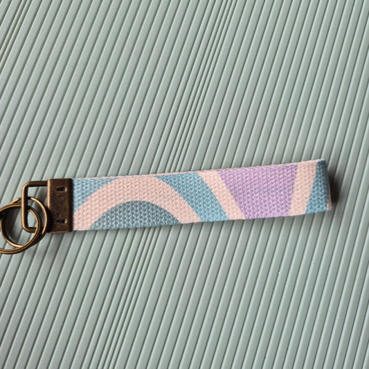 BREATHE YE GIRL YE WRISTLET KEYRING