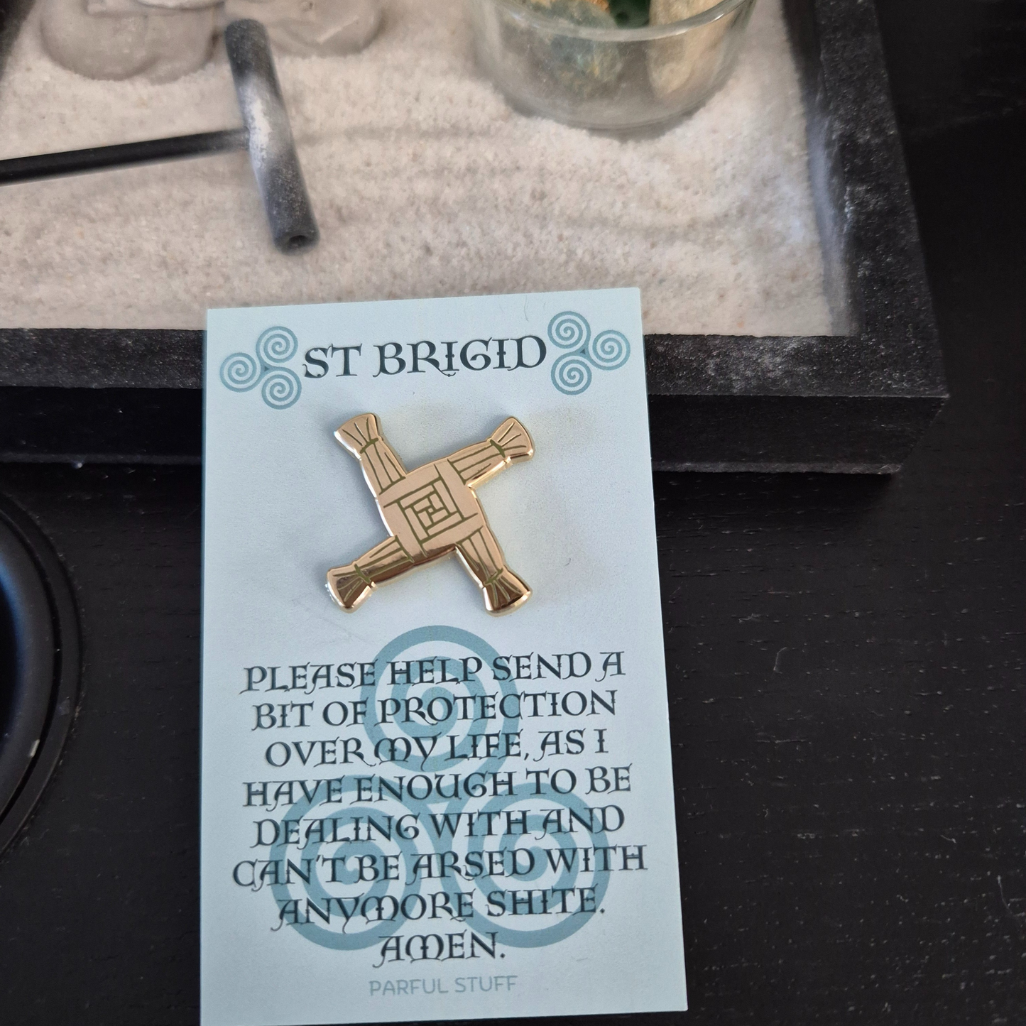 ST BRIGID ENAMEL PIN- PRE-ORDER
