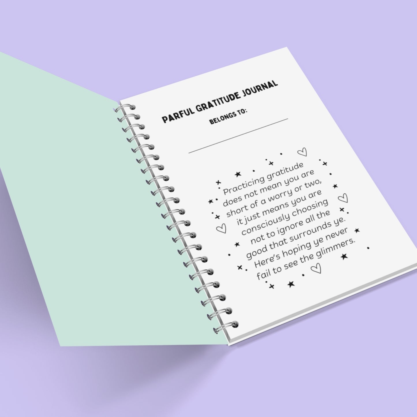 PARFUL GRATITUDE JOURNAL