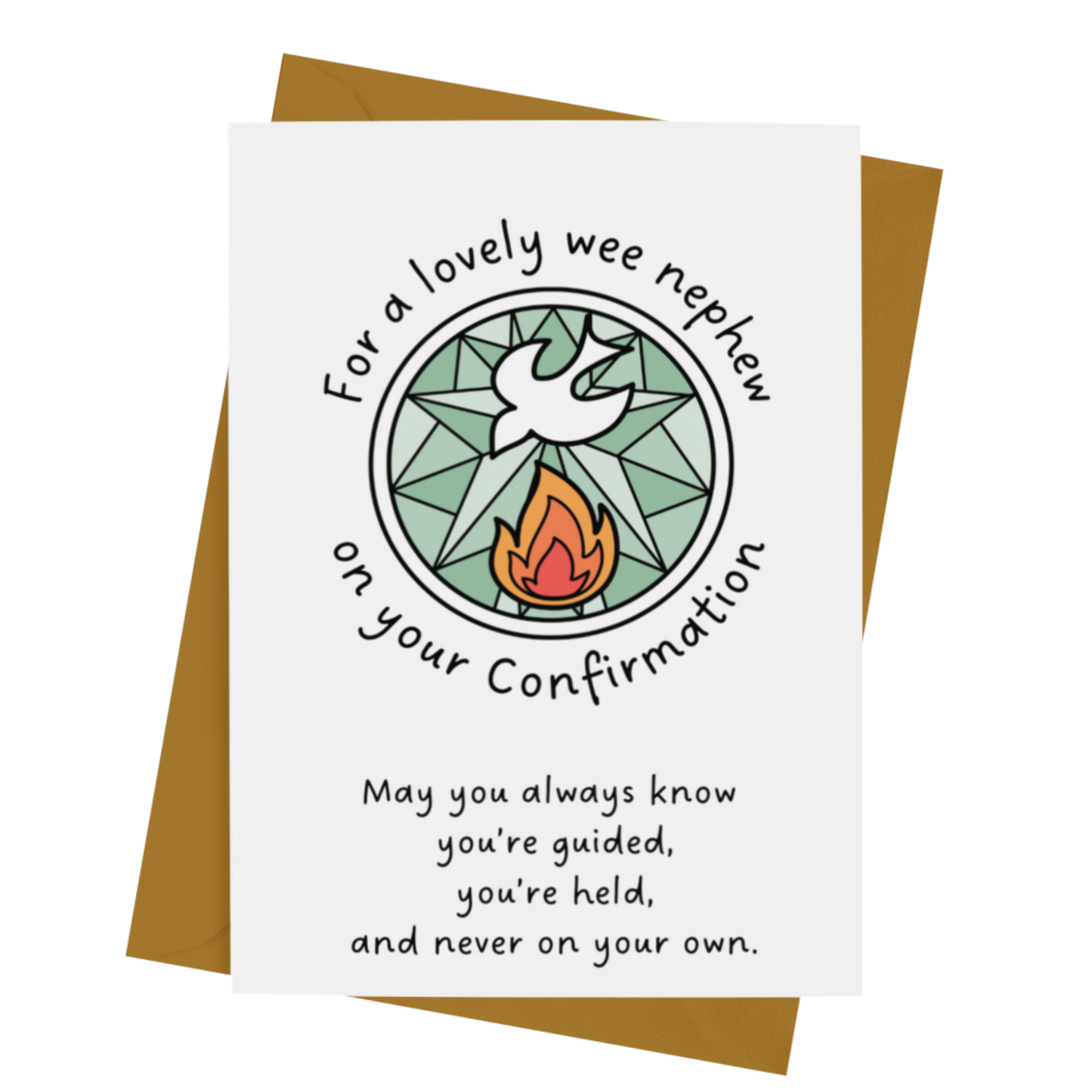 NEPHEW CONFIRMATION CARD