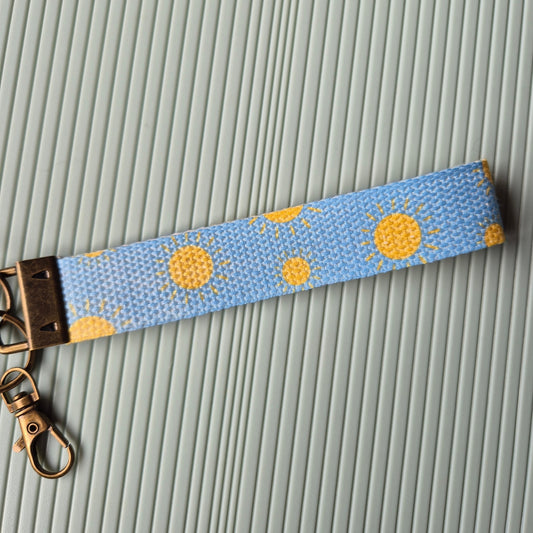 ONE HANDLIN' AT A TIME WRISTLET KEYRING