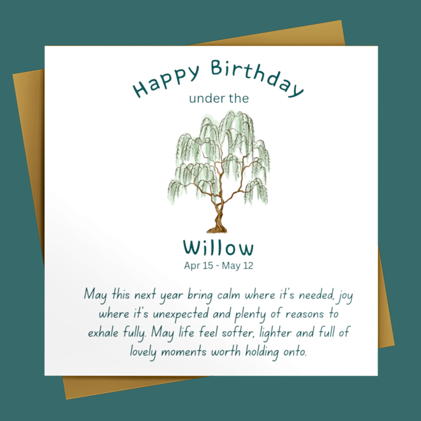 CELTIC TREE SIGN BIRTHDAY CARDS