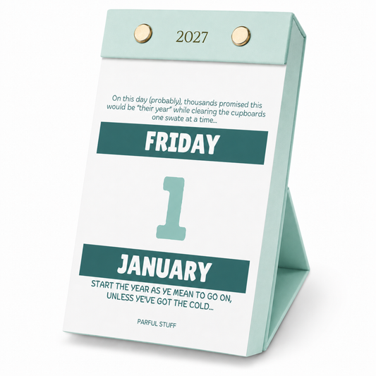 A Daily Dose of Parful Stuff | 2027 Tear-Away Desk Calendar- PRE-ORDER