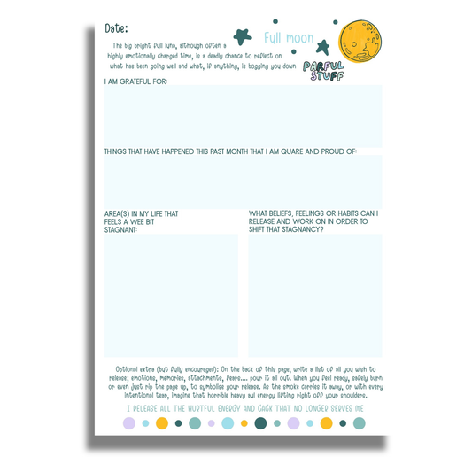 NEW & FULL MOON PAD SET