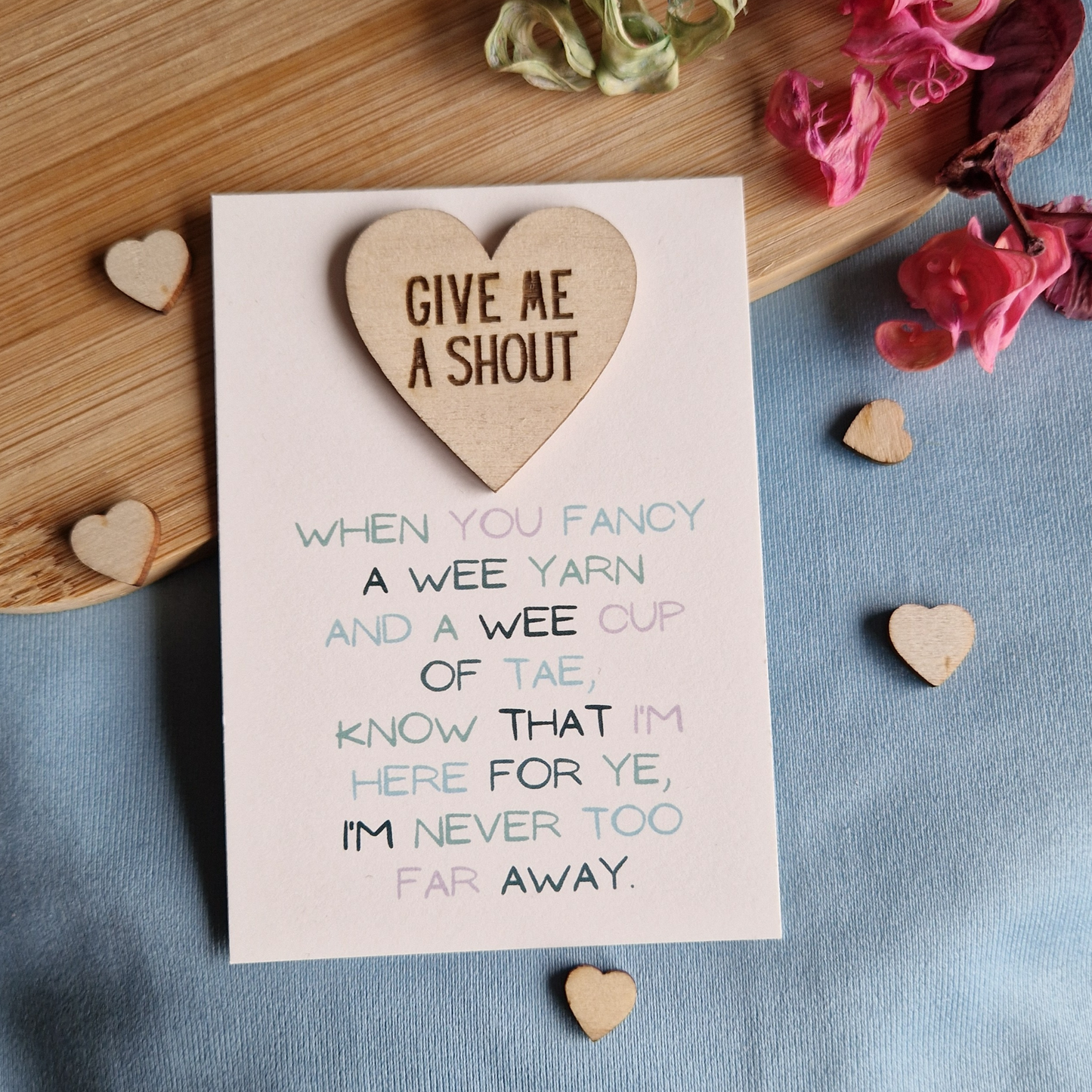 GIVE ME A SHOUT