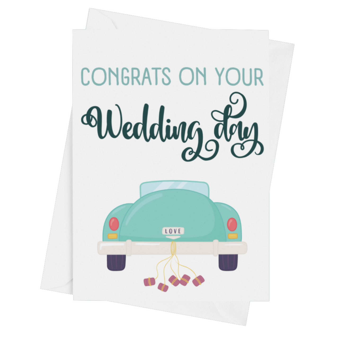WEDDING DAY CARD