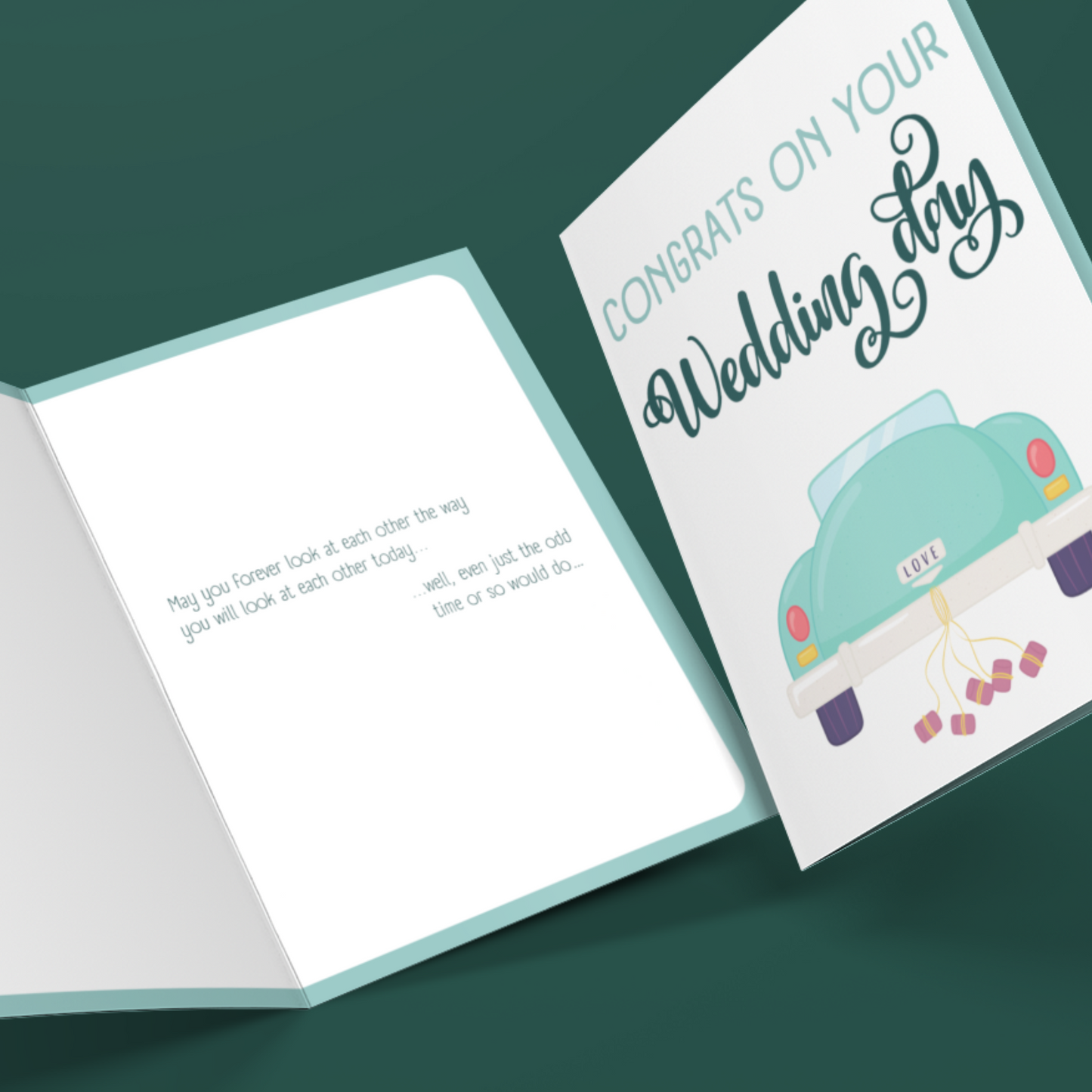 WEDDING DAY CARD