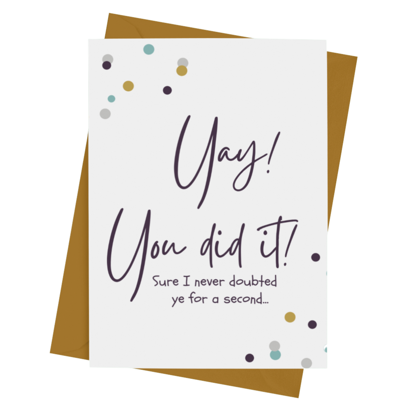 WELL DONE CARD