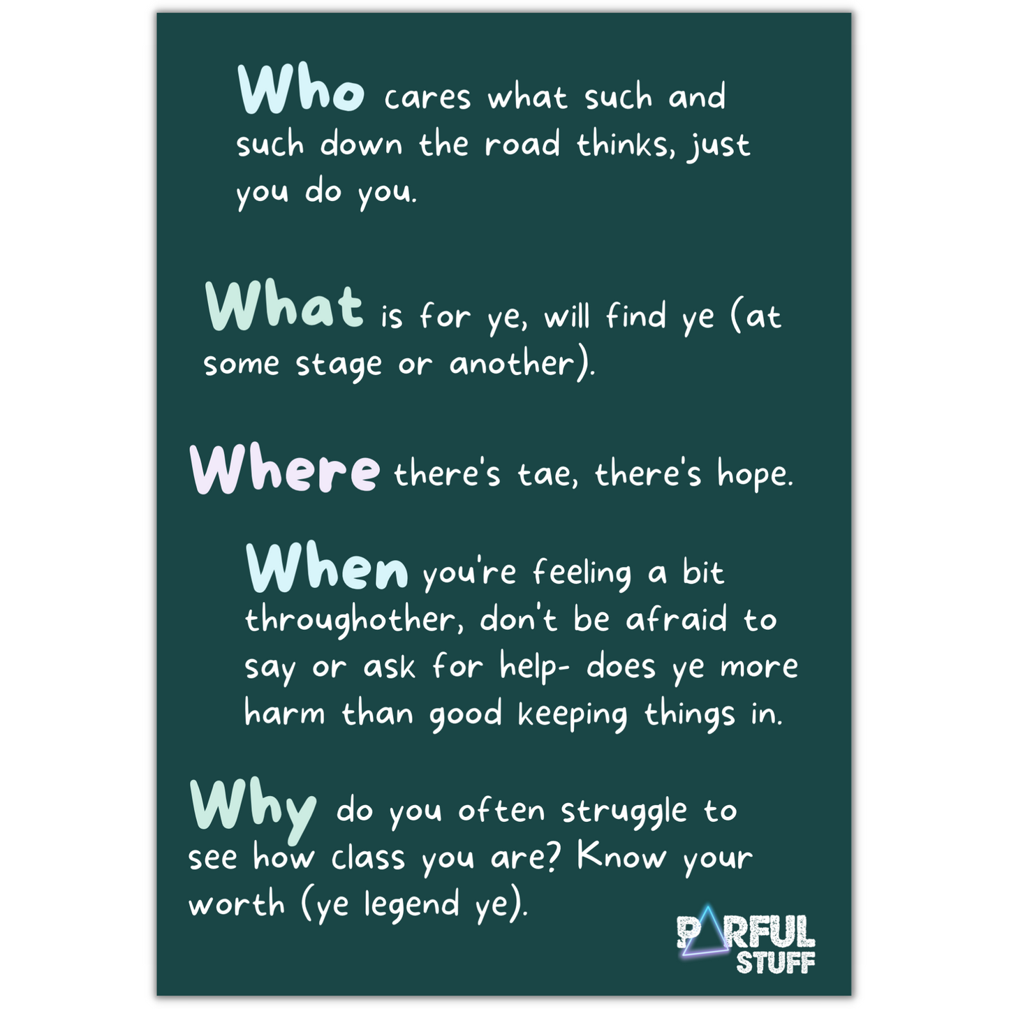 PARFUL W5 PRINT