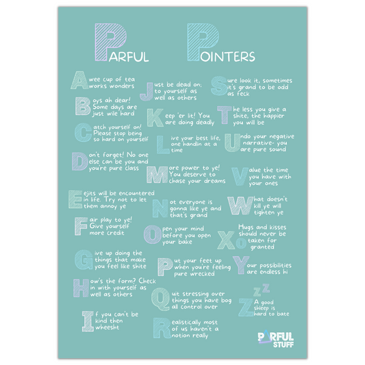 PARFUL POINTERS PRINT