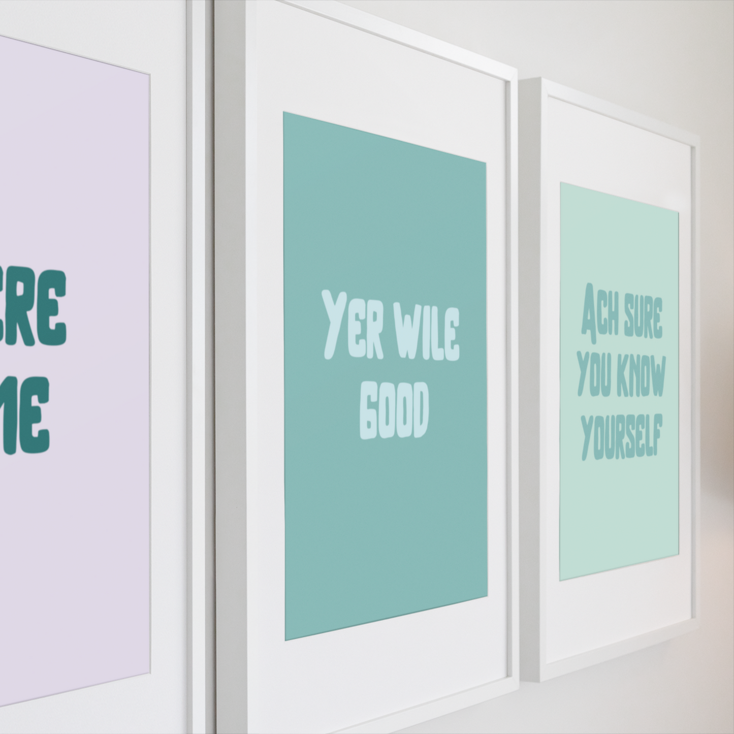 YER WILE GOOD PRINT