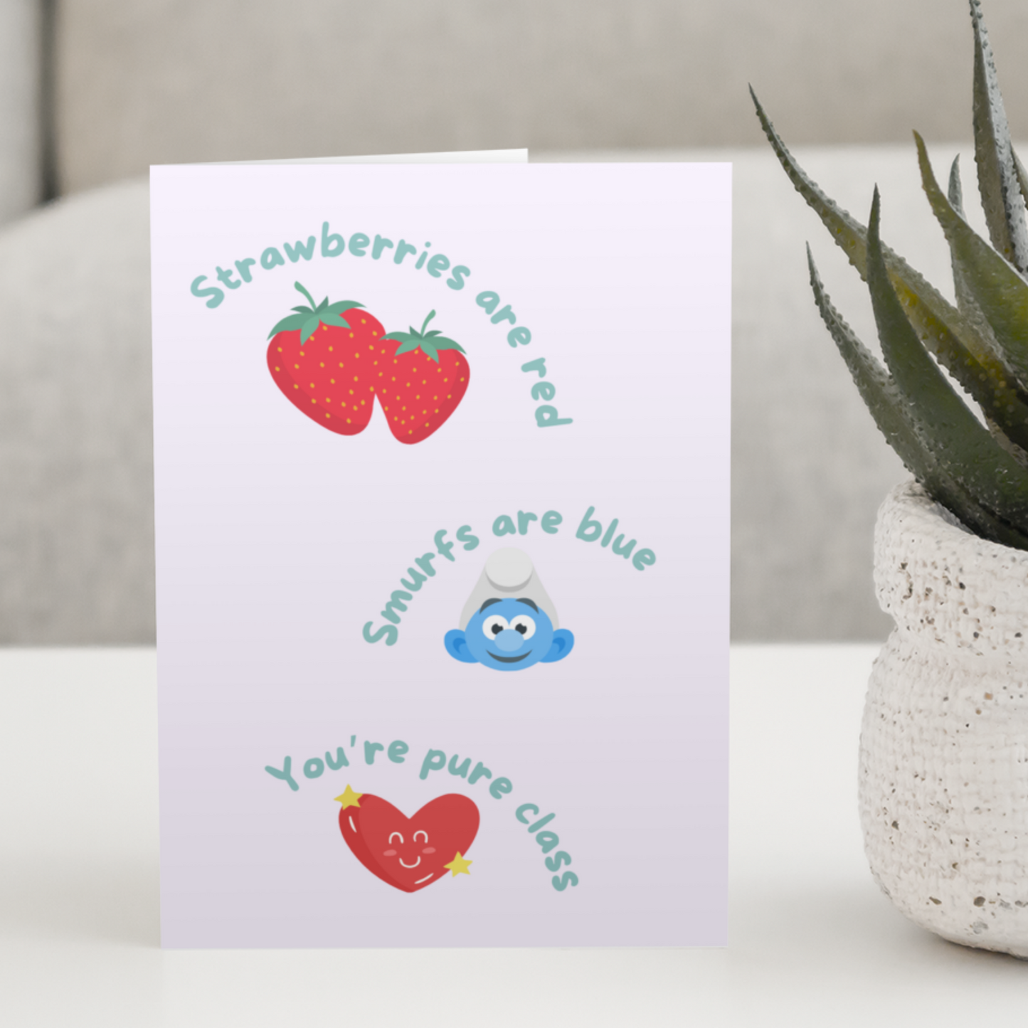 I LOVE YOU CARD