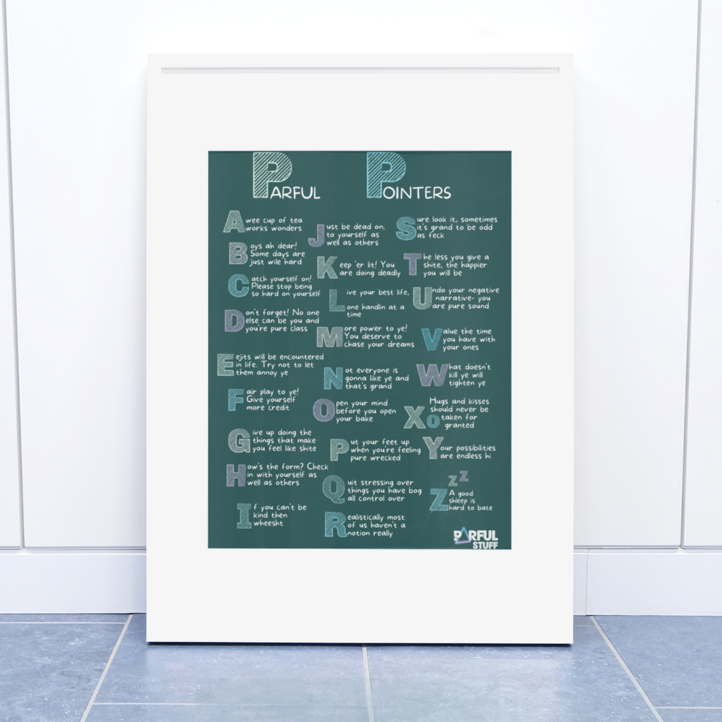 PARFUL POINTERS PRINT