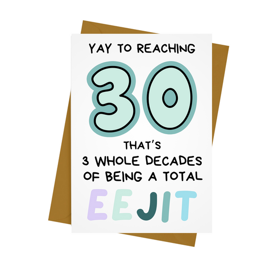 30- EEJIT BIRTHDAY CARD