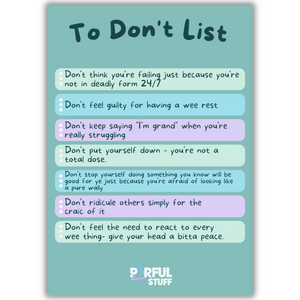 TO DON'T LIST PRINT
