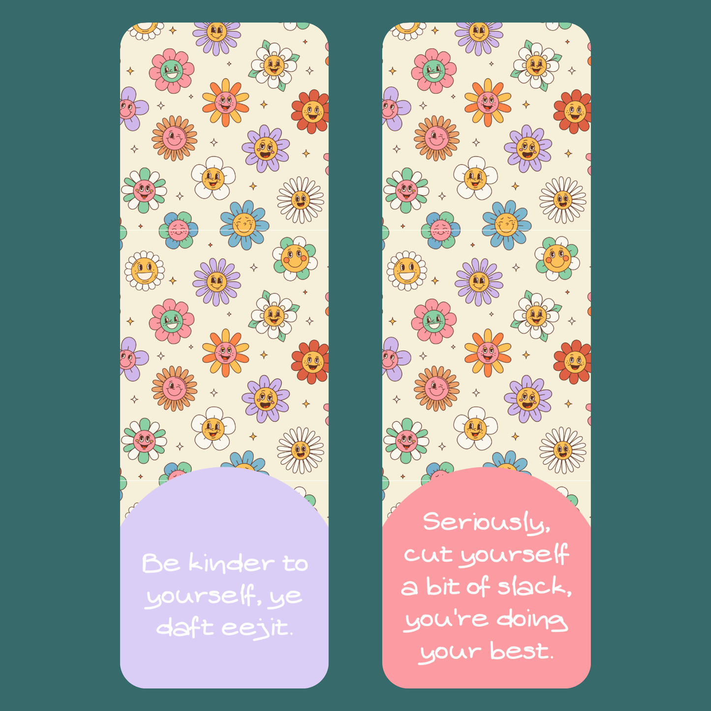 BE KINDER TO YOURSELF BOOKMARK
